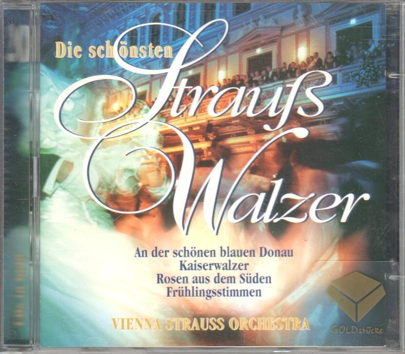 Doble CD Musica: Vienna Strauss-Orchestra - Die Schonsten Straus-Walzer