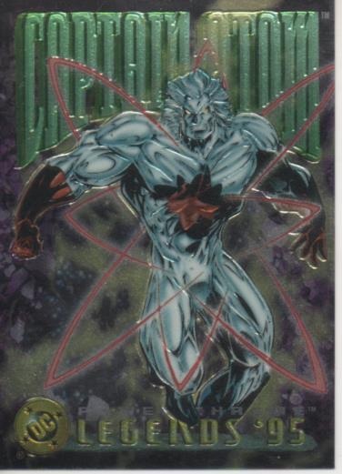 Cromo E004676: Trading Card. DC Power Chrome. Legends'95, nº 65 Captain Atom