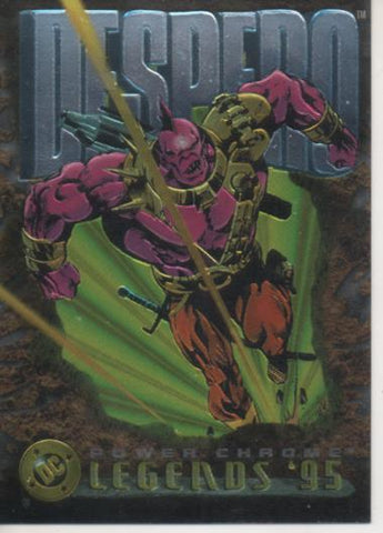 Cromo E004665: Trading Card. DC Power Chrome. Legends'95, nº 53 Despero