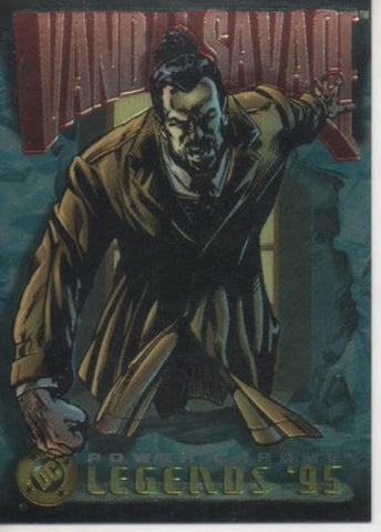 Cromo E004713: Trading Card. DC. Power Chrome. Legends'95, nº 105 Vandal Savage