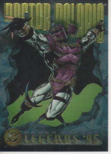 Cromo E004711: Trading Card. DC Power Chrome. Legends'95, nº 103 Doctor Polaris