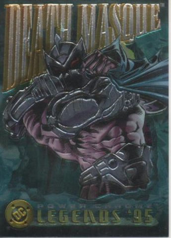 Cromo E004709: Trading Card. DC Power Chrome. Legends'95, nº 102 Death Masque