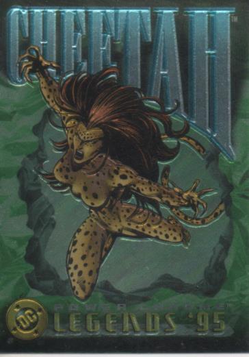 Cromo E004708: Trading Card. DC Power Chrome. Legends'95, nº 99  Cheetah