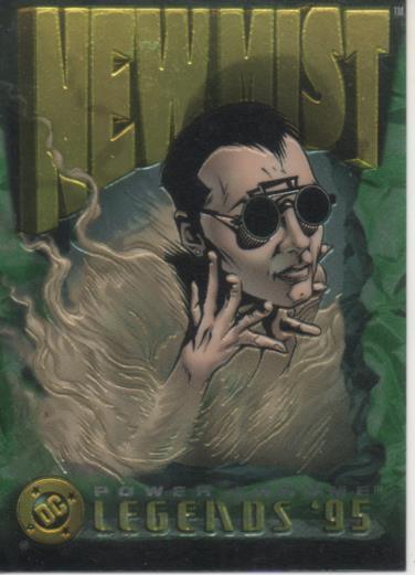 Cromo E004706: Trading Card. DC Power Chorme. Legends'95, nº 97 New Mist