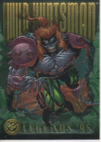 Cromo E004705: Trading Card. DC Power Chrome. Legends'95, nº 96 Wild Huntsman