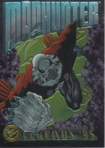 Cromo E004687: Trading Card. DC Power Chrome. Legends'95, nº 77 Manhunter