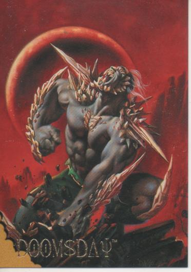 Cromo E004612  Trading Card. Skybox Villains, nº 88 Doomsday