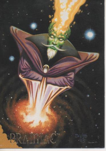 Cromo E004609: Trading Card. Skybox Villains, nº 85 Brainiac