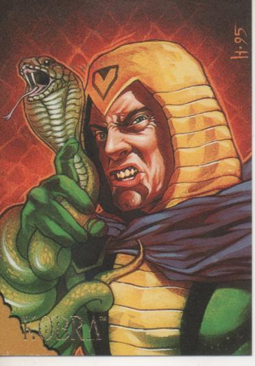 Cromo E004603: Trading Card. Skybox Villains, nº 73 Kobra