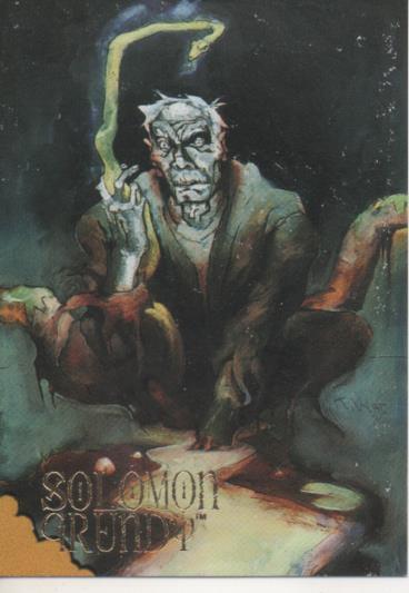 Cromo E004597: Trading Card. Skybox Villains, nº 64 Solomon Grundy