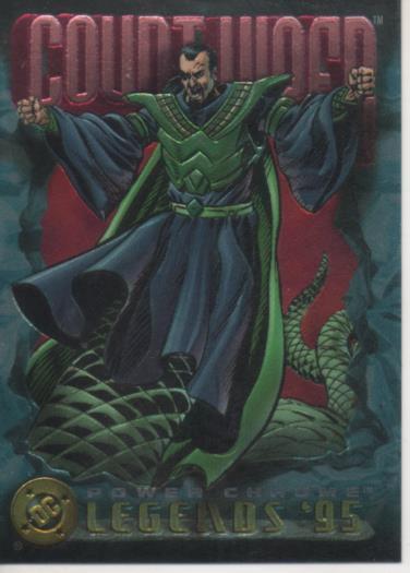 Cromo E004714: Trading Card. DC. Power Chrome. Legends'95, nº 106 Count Viper