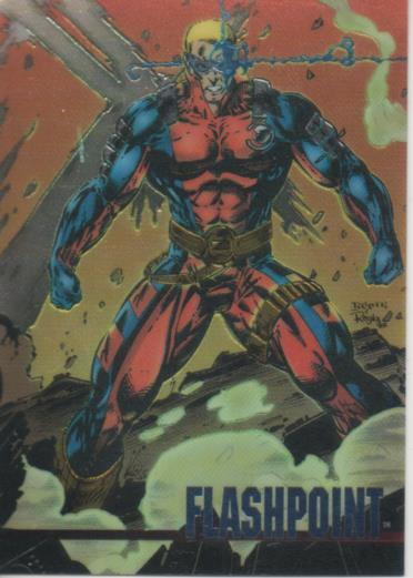 Cromo E004797: Trading Card. Wildstorm Set 1, nº 26 Flashpoint