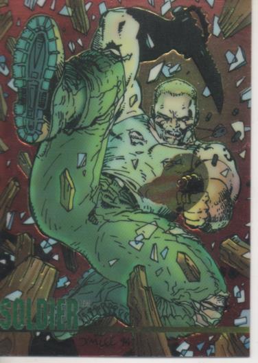 Cromo E004793: Trading Card. Wildstorm Set 1, nº 6 soldier