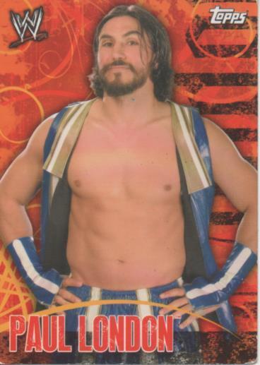 Cromo E004812: Trading Card. Toops World Wrestling 2007, nº 17 Paul London