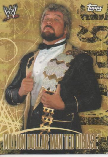 Cromo E004840: Trading Card. Toops World Wrestling 2007, nº 124 Million Dollars Man Ted Dibiase