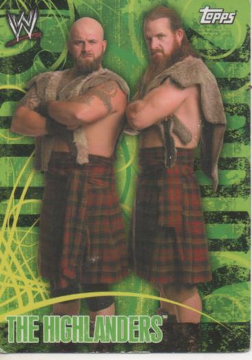 Cromo E004835: Trading Card. Toops World Wrestling 2007, nº 110 The Highlanders