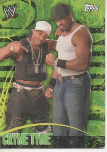 Cromo E004833: Trading Card. Toops World Wrestling 2007, nº 98 Cryme Tyme