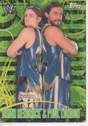 Cromo E004832: Trading Card. Toops World Wrestling 2007, nº 95 Brian Kendric k& Paul London