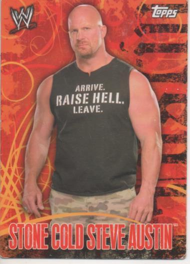 Cromo E004817: Trading Card. Toops World Wrestling 2007, nº 29 Stone Cold Steve Austin