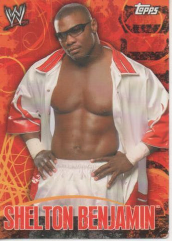 Cromo E004816: Trading Card. Toops World Wrestling 2007, nº 27 Shelton Benjamin