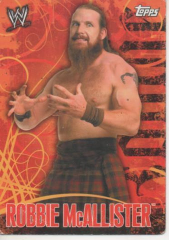 Cromo E004813: Trading Card. Toops World Wrestling 2007, nº 19 Robbie McAllister