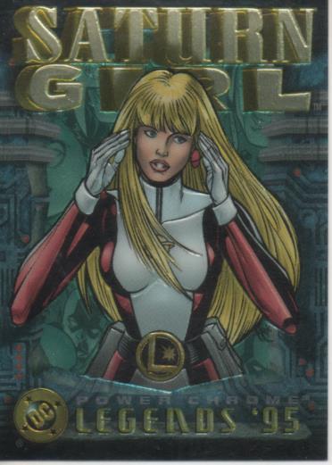 Cromo E004739: Trading Card. PC. Power Chrome. Legends'95, nº 132 Saturn Girl