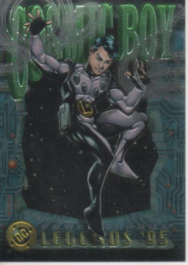 Cromo E004738: Trading Card. PC. Power Chrome. Legends'95, nº 131 Cosmic Boy