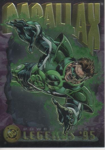 Cromo E004719: Trading Card. DC. Power Chrome. Legends'95, nº 112 Parallax