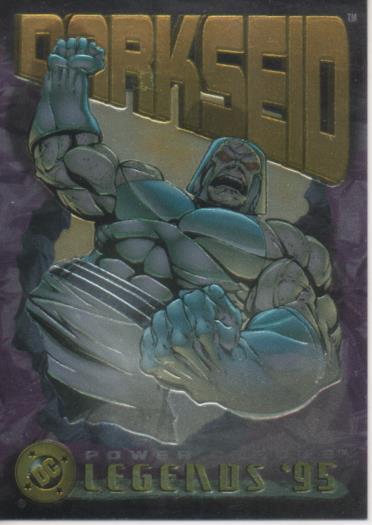 Cromo E004718: Trading Card. DC. Power Chrome. Legends'95, nº 111 Darkseid