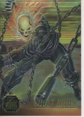 Cromo E004770: Trading Card. Marvel Anual Flair'95, Limited Edition: 6 of 12 Ghost Rider