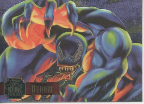 Cromo E004766: Trading Card. Marvel Anual Flair'95, nº 3 Venom