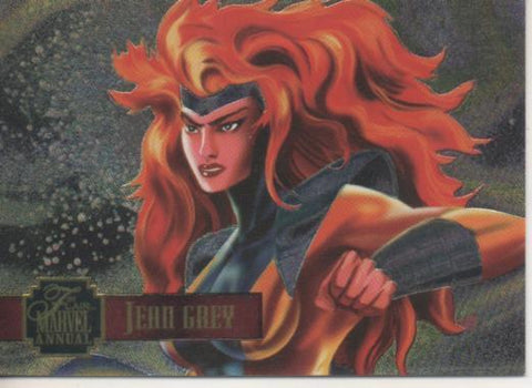 Cromo E004764: Trading Card. Marvel Anual Flair'95, nº 7 Jean Grey