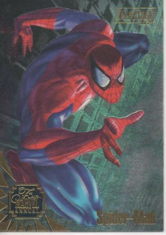 Cromo E004757: Trading Card. Marvel Anual Flair'95, nº 1 Spider-Man- Scarlet Spider