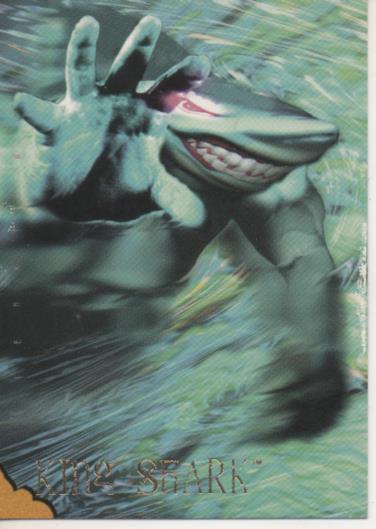 Cromo E004590: Trading Card. Skybox Villains, nº 52 King Shark