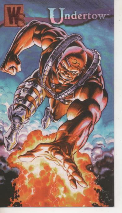 Cromo E004426: Trading Card. Wildstorm Gallery, nº 54 Undertow