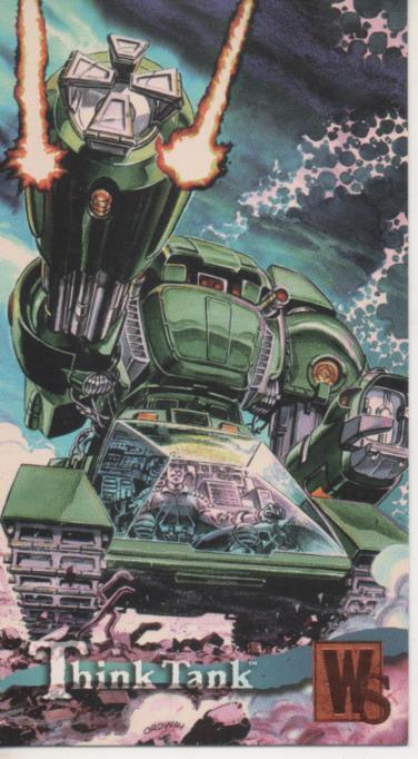 Cromo E004425: Trading Card. Wildstorm Gallery, nº 52 Think Tank