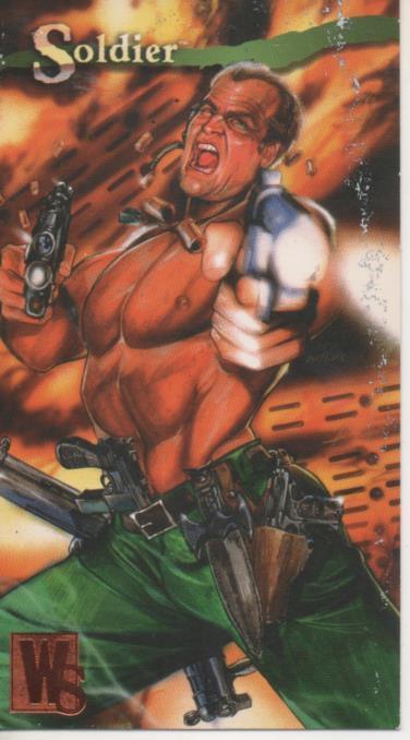 Cromo E004420: Trading Card. Wildstorm Gallery, nº 47 Soldier