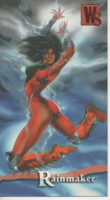 Cromo E004415: Trading Card. Wildstorm Gallery, nº 42 Rainmaker