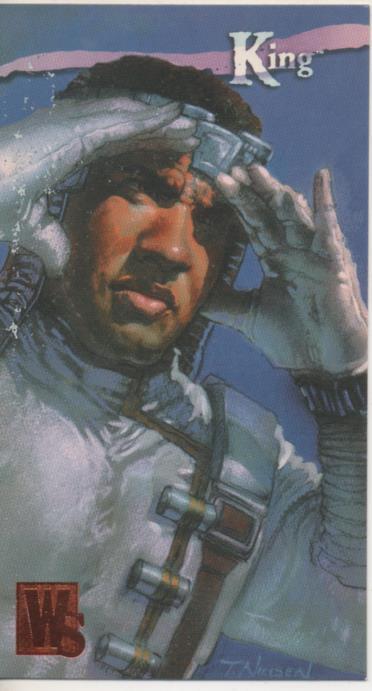 Cromo E004410: Trading Card. Wildstorm Gallery, nº 32 Isaiah King