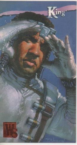 Cromo E004410: Trading Card. Wildstorm Gallery, nº 32 Isaiah King