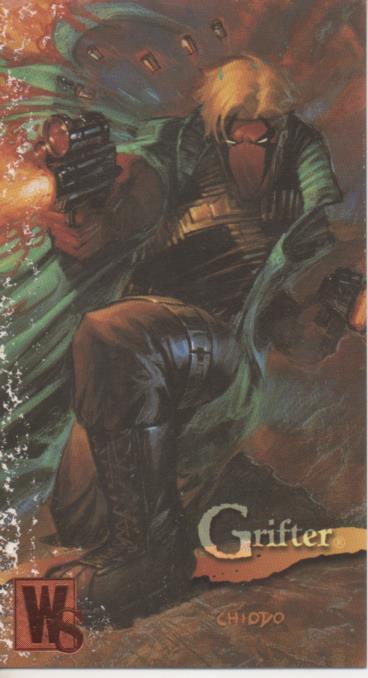 Cromo E004406: Trading Card. Wildstorm Gallery, nº 27 Grifter