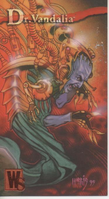 Cromo E004460: Trading Card. Wildstorm Gallery, nº 114 Dr. Vandalia