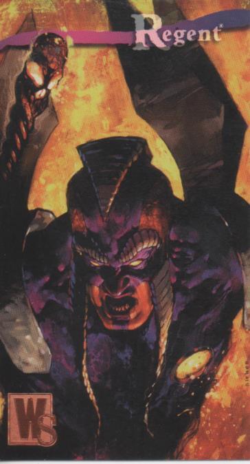 Cromo E004454: Trading Card. Wildstorm Gallery, nº 101 Regent