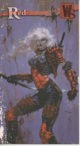 Cromo E004453: Trading Card. Wildstorm Gallery, nº 100 Red