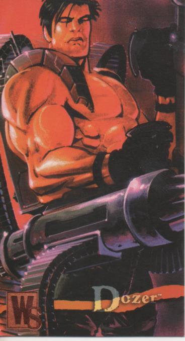 Cromo E004398: Trading Card. Wildstorm Gallery, nº 18 Dozer