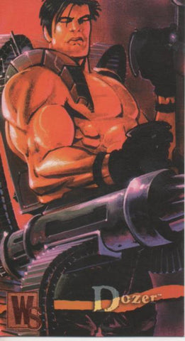 Cromo E004398: Trading Card. Wildstorm Gallery, nº 18 Dozer