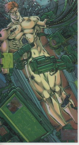 Cromo E004364: Trading  Card.WildC.A.T.S Covert.Action.Teams. Nº 52 Spartan