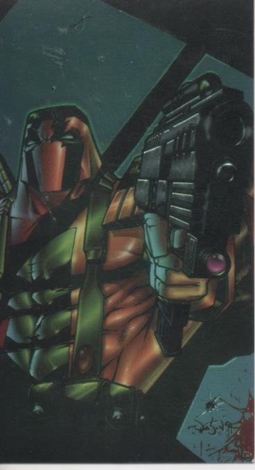 Cromo E004352: Trading Card. WildC.A.T.S Covert.Action.Teams. Nº 31 Pike