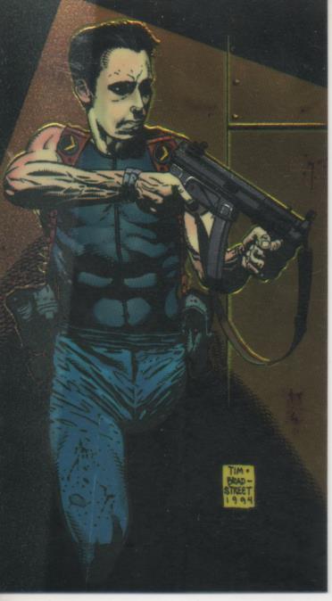 Cromo E004342: Trading Card. WildC.A.T.S Covert.Action.Teams. Nº 14 Santini