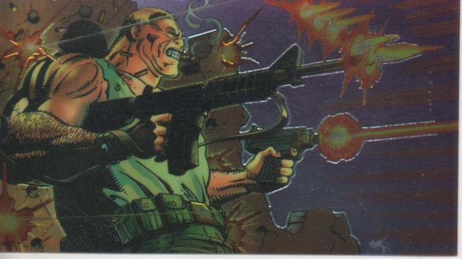 Cromo E004341: Trading Card. WildC.A.T.S Covert.Action.Teams. Nº 12 Soldier